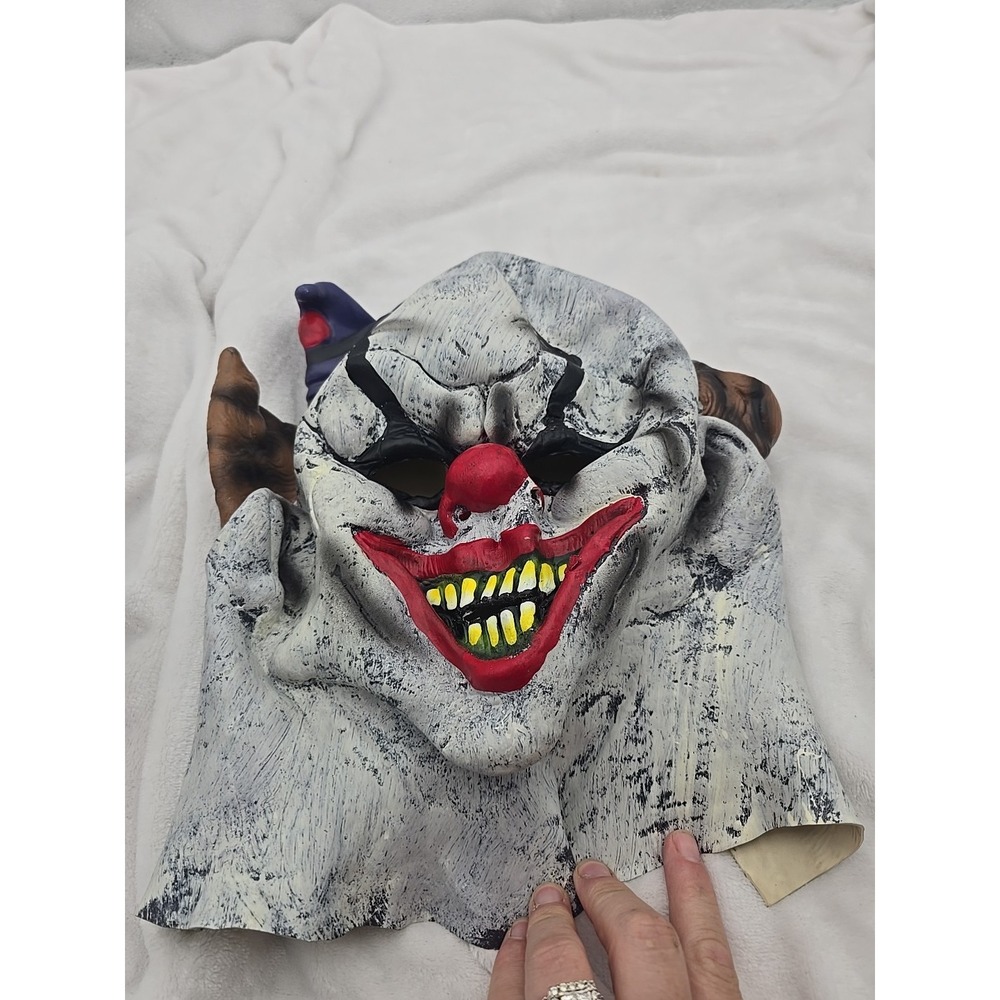 Scary Halloween Clown Mask‎ Costume Party Cosplay Jokester Psycho Clown
